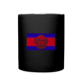 Cambodia Holidays Khmer Asia Flag Travel - Full Colour Mug - black - Front
