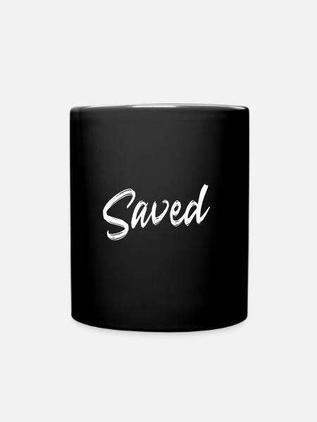 Saved Cadeaux chrétiens - Mug uni - noir