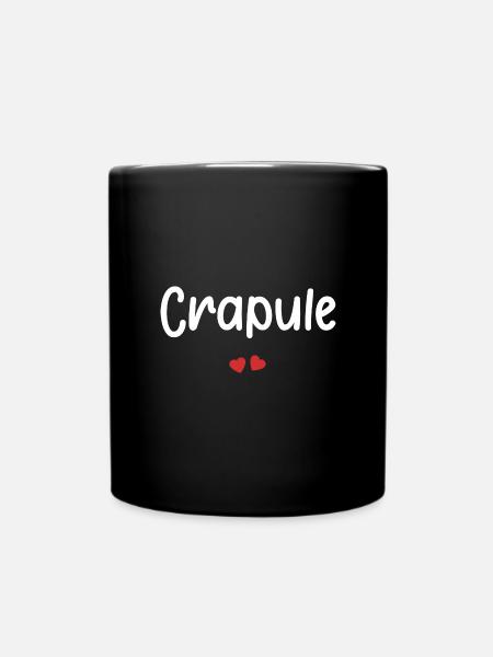 Crapule - Mug uni - noir