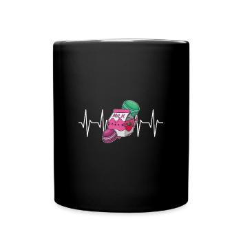 Milkshake Kawaii Erdbeere Japan Markonen - Tasse einfarbig - Schwarz - Vorne