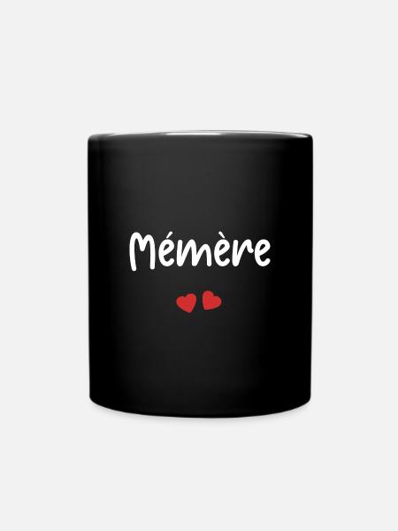 mémère - Mug uni - noir