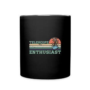 Astronomy Stars Space Telescope Hobby - Mug uni - noir - Devant