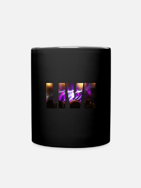 Live in concert - Full Colour Mug - black