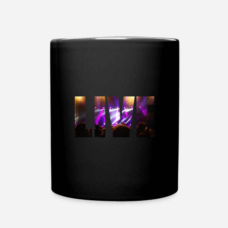 Live in concert - Full Colour Mug - black