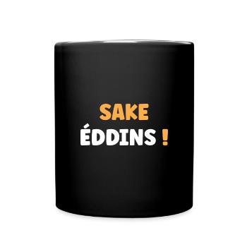 Sake eddins - Mug uni - noir - Devant