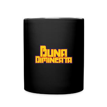 Roumanie Drapeau Balkans Jours fériés Bucarest - Mug uni - noir - Devant