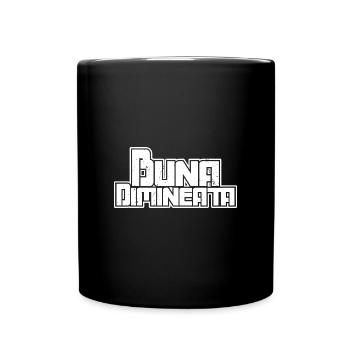 Roumanie Drapeau Balkans Jours fériés Bucarest - Mug uni - noir - Devant