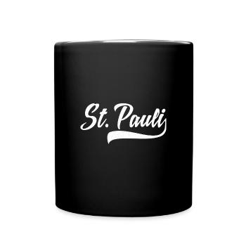 Hamburg Sankt Pauli Paulianer Moin Norden - Full Colour Mug - black - Front