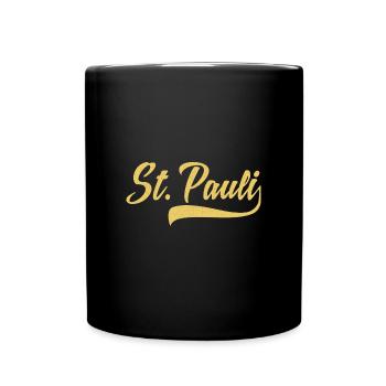 Hamburg Sankt Pauli Paulianer Moin Norden - Full Colour Mug - black - Front