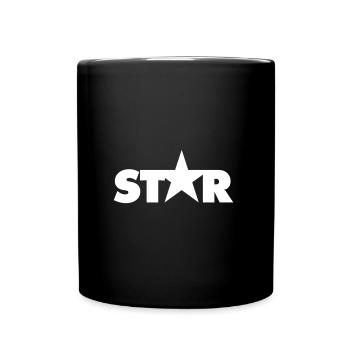 STAR - Full Colour Mug - black - Front
