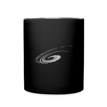 Geometric Planes Parabolas Ellipses Lines - Full Colour Mug - black - Front