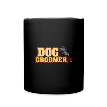 Groomer Hunde Spruch Hundepflege Geschenk Hunde - Tasse einfarbig - Schwarz - Vorne