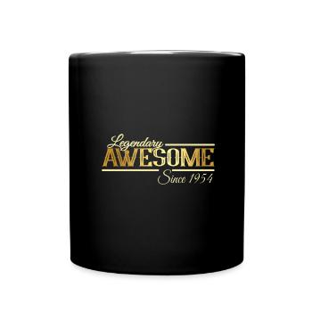 Birthday - Legendarily great since 1954 - - Full Colour Mug - black - Front