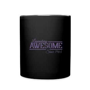 Génial depuis 1964 - Mug uni - noir - Devant