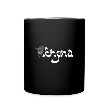 Hindu Indien Buddhist Krishna Flöte Musik - Tasse einfarbig - Schwarz - Vorne