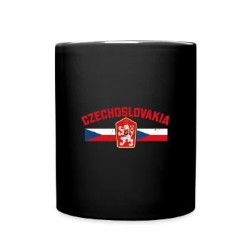 Tschechien National Slowakei Patriotisch Land - Tasse einfarbig - Schwarz - Vorne