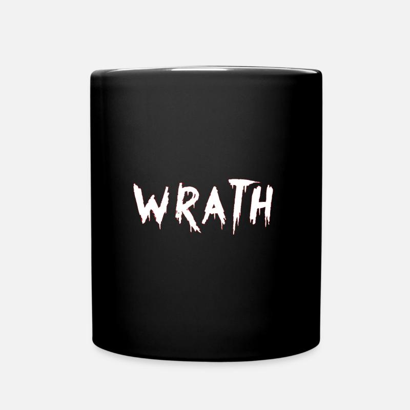 Wrath - Full Colour Mug - black