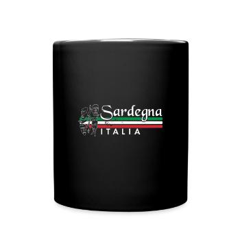 Sardegna Italien Mittelmeer Sardinien Sommer - Tasse einfarbig - Schwarz - Vorne