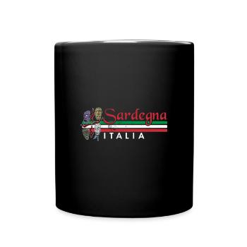 Sardegna Italien Mittelmeer Sardinien Sommer - Tasse einfarbig - Schwarz - Vorne