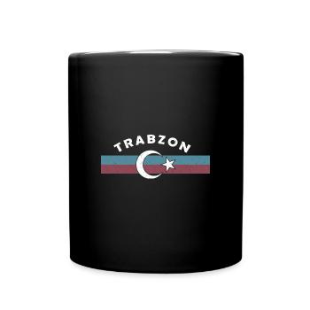 Türken Türkei Trabzon Memleket Göktürkisch - Tasse einfarbig - Schwarz - Vorne