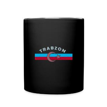 Türken Türkei Trabzon Memleket Göktürkisch - Tasse einfarbig - Schwarz - Vorne