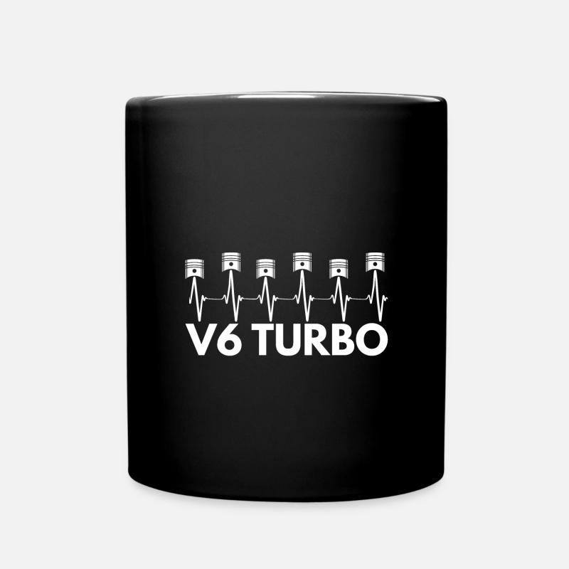 Moteur V6 turbo - Mug uni - noir