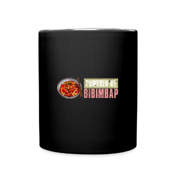 Bibimbap Kimchi Bowl Asia Korea Culture Cuisine - Full Colour Mug - black - Front