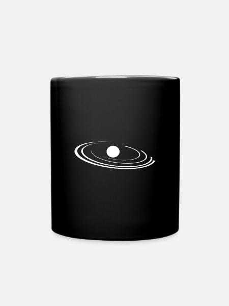 Planètes théoriques en orbite autour du Soleil - Mug uni - noir