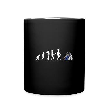 Jiu Jitsu Brazil Martial Artist Athlete - Full Colour Mug - black - Front