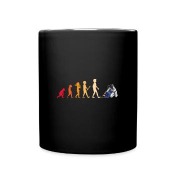 Jiu Jitsu Brazil Martial Artist Athlete - Full Colour Mug - black - Front