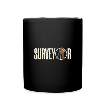 Surveying Profession Surveyor Geodesy - Full Colour Mug - black - Front
