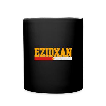 Yeziden Jesiden Kurde Mesopotamien Kultur - Tasse einfarbig - Schwarz - Vorne