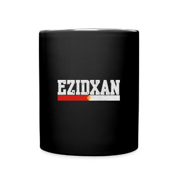 Yeziden Jesiden Kurde Mesopotamien Kultur - Tasse einfarbig - Schwarz - Vorne