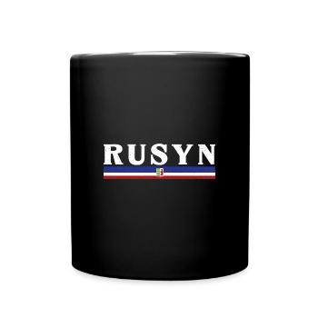 Rusnak Ostslawen Rusyn Kiewer Rus Karpaten - Tasse einfarbig - Schwarz - Vorne