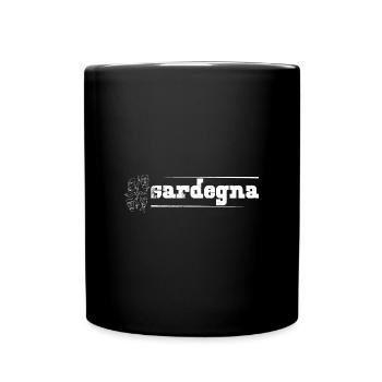 Sardegna Italien Sommer Italia Uralub Reise - Tasse einfarbig - Schwarz - Vorne