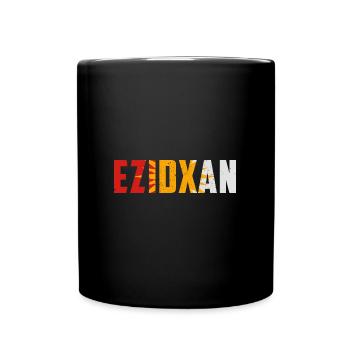 Ezidchan Jeside Kurde Irak Ethnische Gruppe - Tasse einfarbig - Schwarz - Vorne