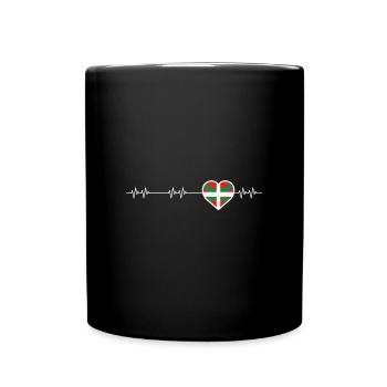 Baskische Basken Sprache Euskal Herria Region - Tasse einfarbig - Schwarz - Vorne