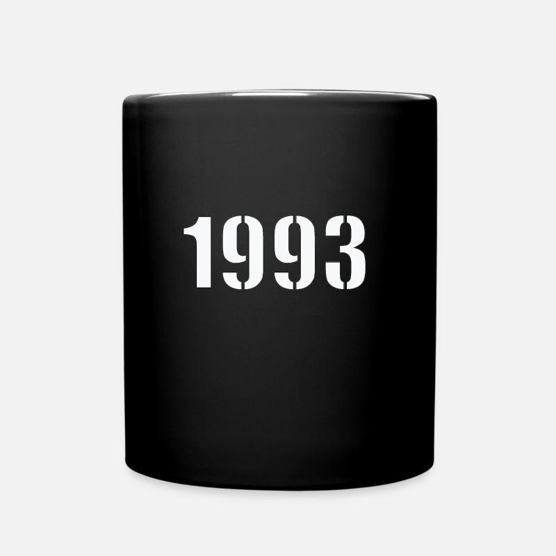 1993 - Tasse einfarbig - Schwarz