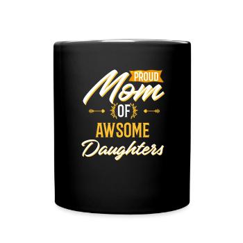 Cadeau d'anniversaire de mère fière Noël - Mug uni - noir - Devant