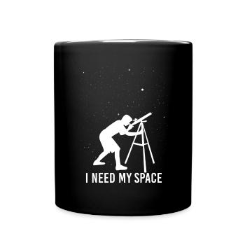 Astronomie astronome passe-temps star cadeau planète - Mug uni - noir - Devant