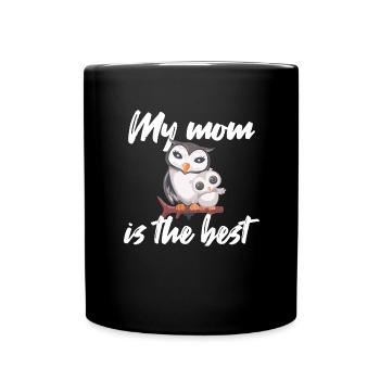 Fête des Mères - Mug uni - noir - Devant