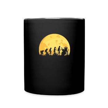 Evolution Drummer Batteur - Mug uni - noir - Devant