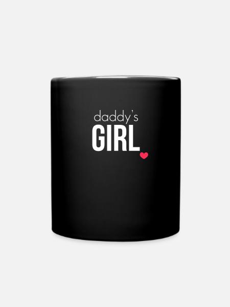 La fille de papa - Mug uni - noir