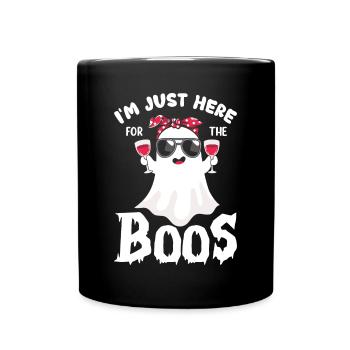 Skull Horror Halloween Gift - Full Colour Mug - black - Front