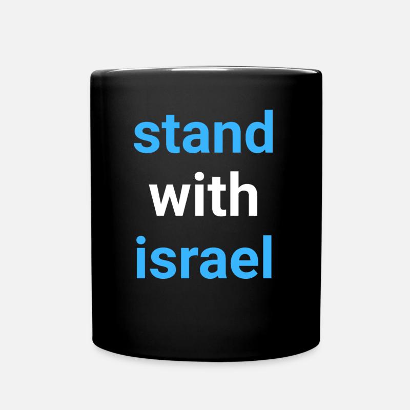 Israel Shirt - Full Colour Mug - black
