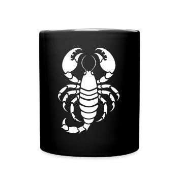 scorpion - Full Colour Mug - black - Front