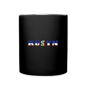 Ostslawen Rusyn Karpaten Herkunft Rusnak - Tasse einfarbig - Schwarz - Vorne