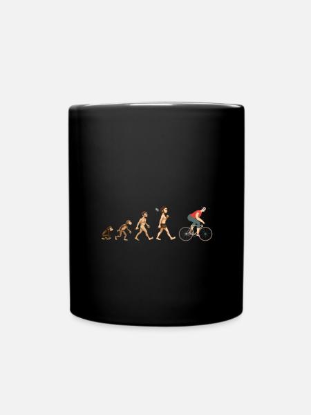 Vélo cycliste Evolution cycliste - Mug uni - noir