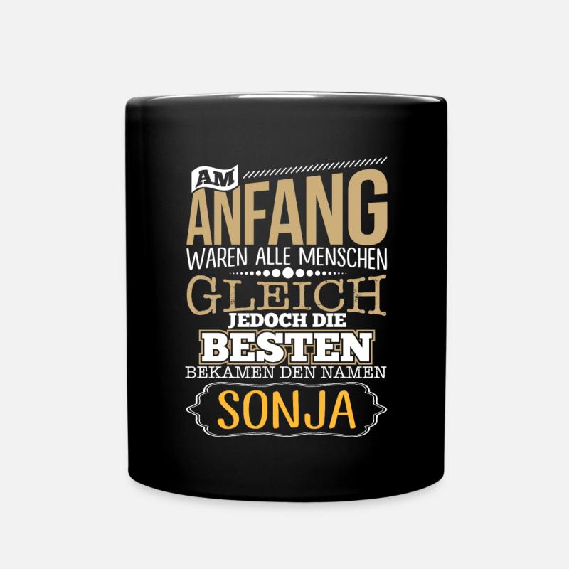 SONJA - Die Besten - Tasse einfarbig - Schwarz