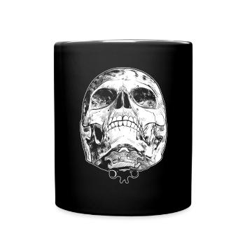 Skull skull bones - Full Colour Mug - black - Front